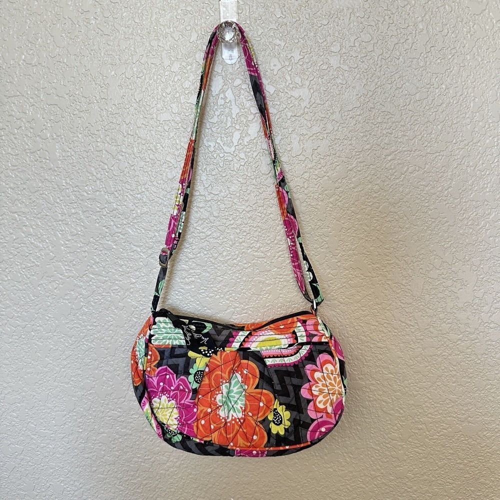 Vera Bradley Ziggy‎ Zinnia Crossbody Small Purse Shoulder Bag - Picture 6 of 6